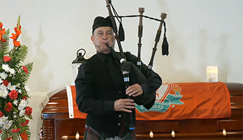 Funeral Bagpiper for Hire